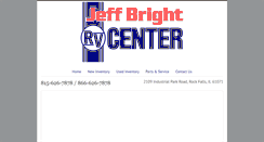 Desktop Screenshot of jeffbrightrv.com